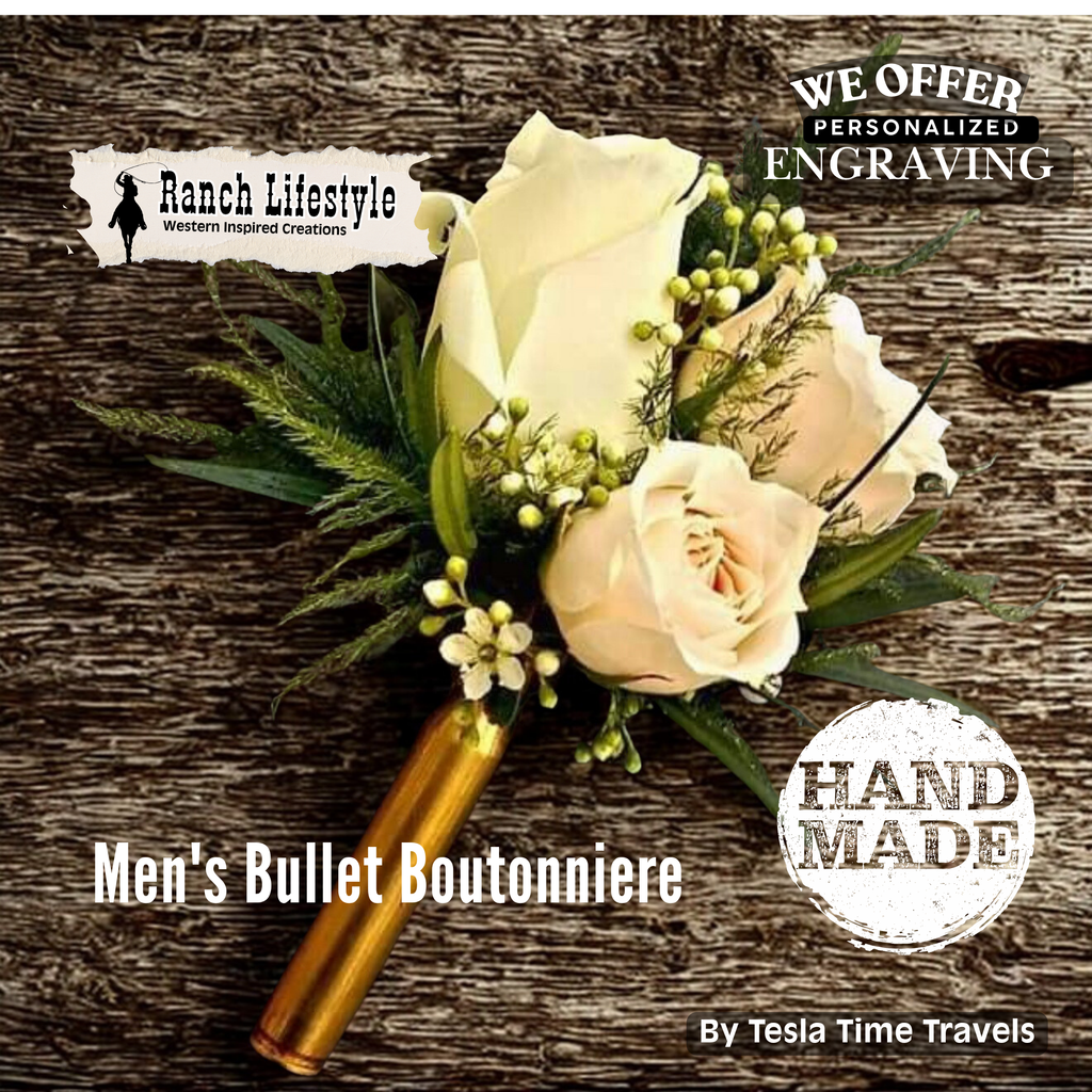 Shotgun Shell Boutonniere | Ranch Lifestyle™ Western Lapel Pin