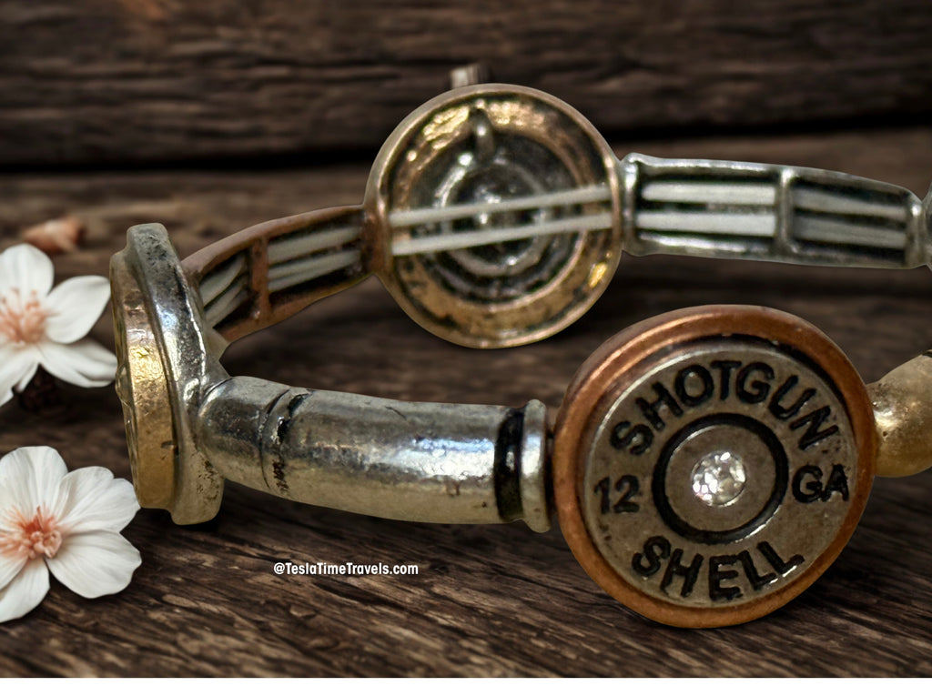 Shotgun Shell Bracelet – 12 Gauge Inspired Western Jewelry | Ranch Lifestyle™ Handmade Bracelet