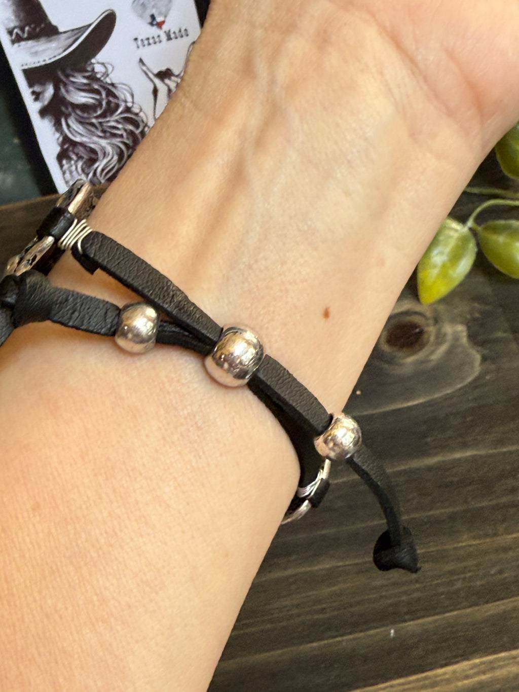 Follow Your Arrow Bracelet – Hand Stamped Western Leather Cuff – Ranch Lifestyle™ Handmade Cowgirl Jewelry