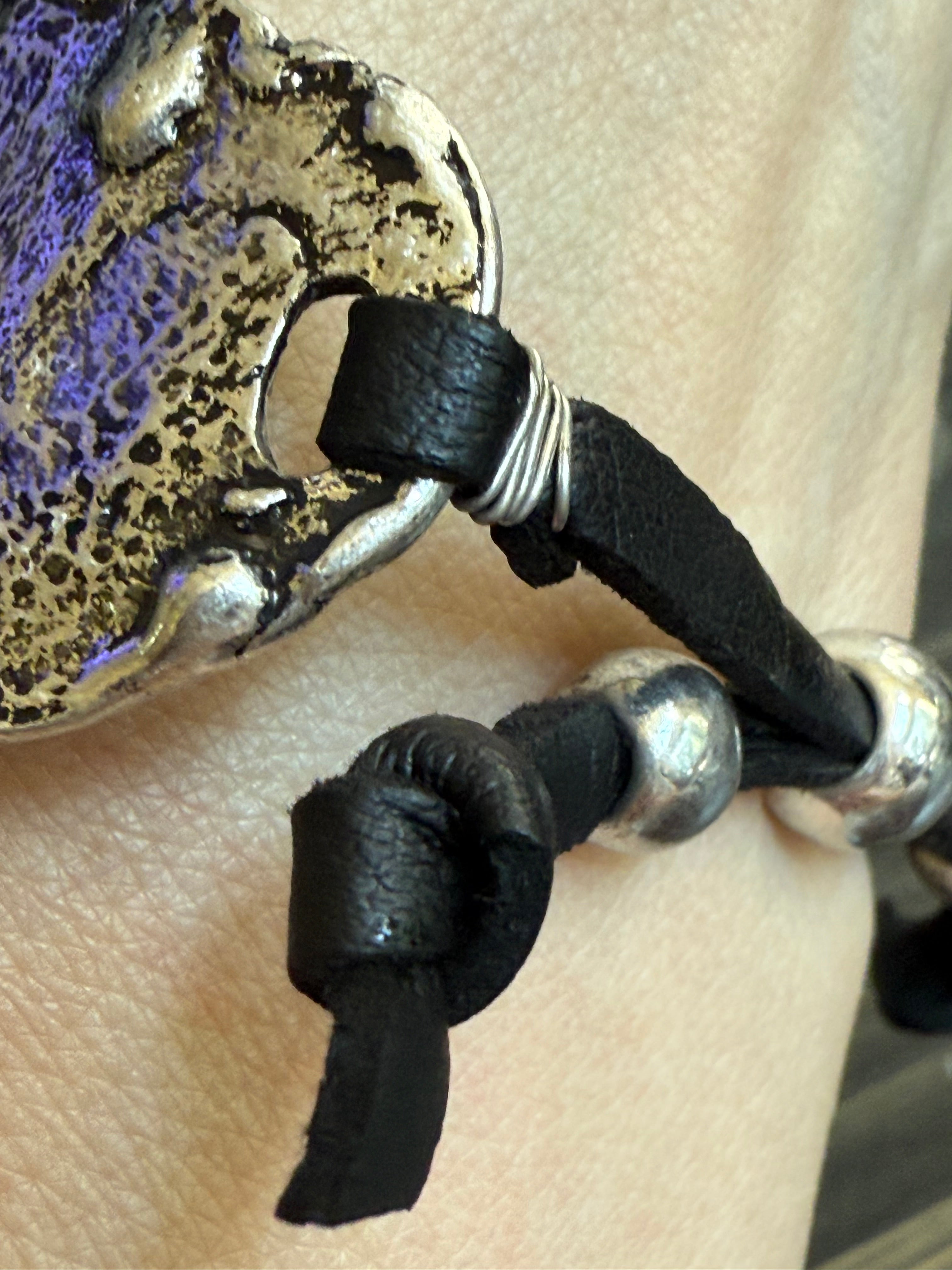 Follow Your Arrow Bracelet – Hand Stamped Western Leather Cuff – Ranch Lifestyle™ Handmade Cowgirl Jewelry