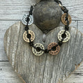 Laser Engraved Shotgun Shell Bracelet – Western Ranch Lifestyle Jewelry, 12 Gauge Shell Design Bracelet