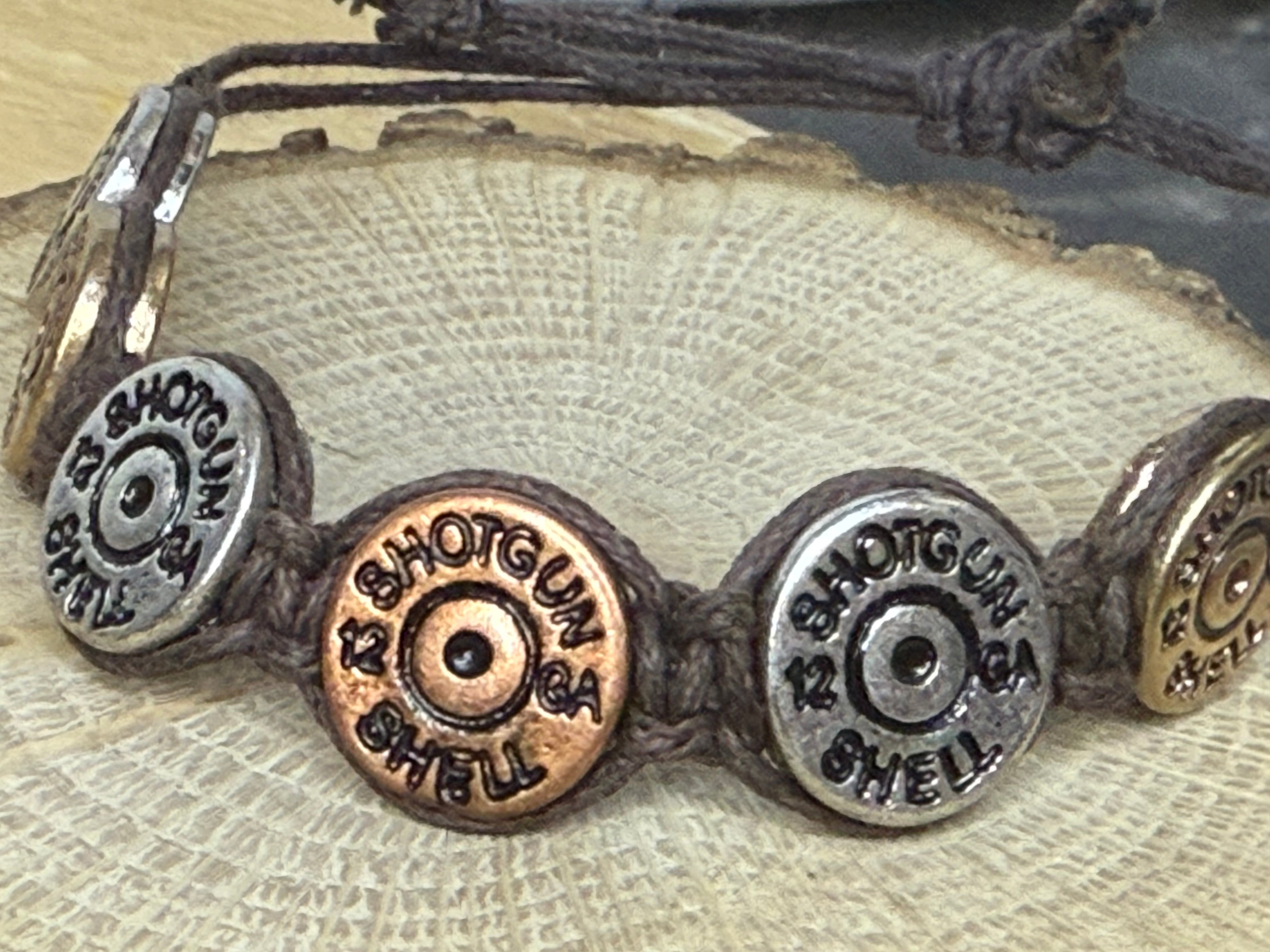 Handmade Shotgun Shell Bracelet – Western Ranch Lifestyle Jewelry, Laser Engraved 12 Gauge Casing Bracelet