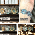 Handmade 12 gauge shotgun shell bracelet with tri-tone metals – Ranch Lifestyle western jewelry